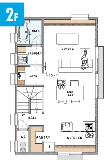 間取り2F