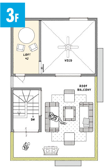 間取り3F